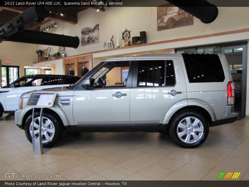 Ipanema Sand Metallic / Almond 2013 Land Rover LR4 HSE LUX