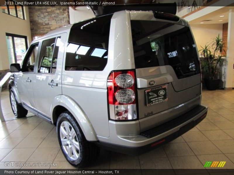 Ipanema Sand Metallic / Almond 2013 Land Rover LR4 HSE LUX