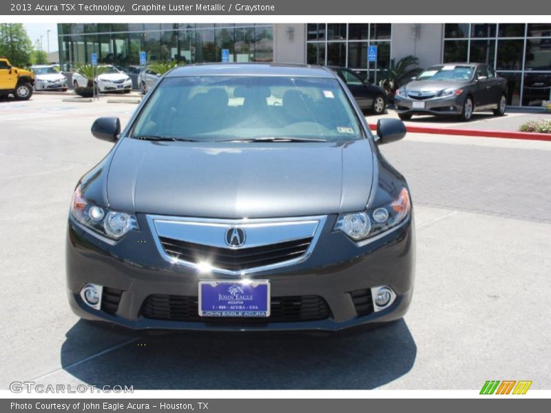 Graphite Luster Metallic / Graystone 2013 Acura TSX Technology