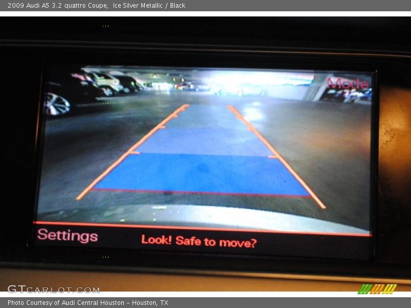 Ice Silver Metallic / Black 2009 Audi A5 3.2 quattro Coupe