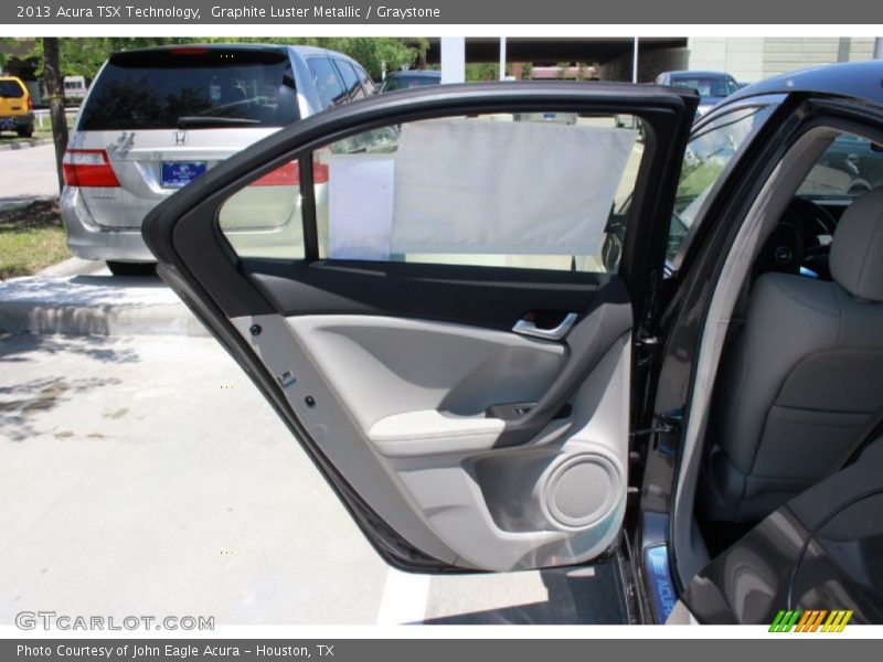 Graphite Luster Metallic / Graystone 2013 Acura TSX Technology