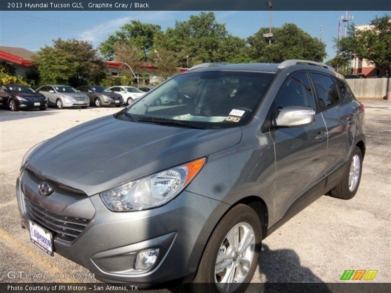 Graphite Gray / Black 2013 Hyundai Tucson GLS