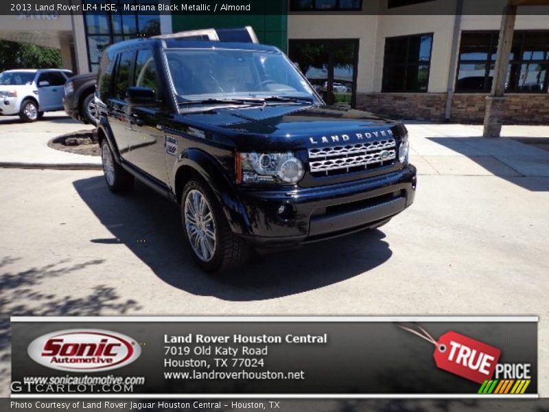 Mariana Black Metallic / Almond 2013 Land Rover LR4 HSE