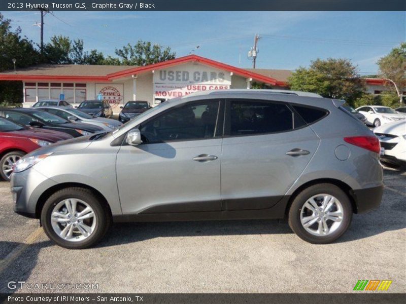 Graphite Gray / Black 2013 Hyundai Tucson GLS