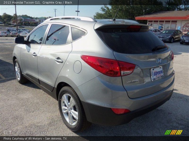 Graphite Gray / Black 2013 Hyundai Tucson GLS