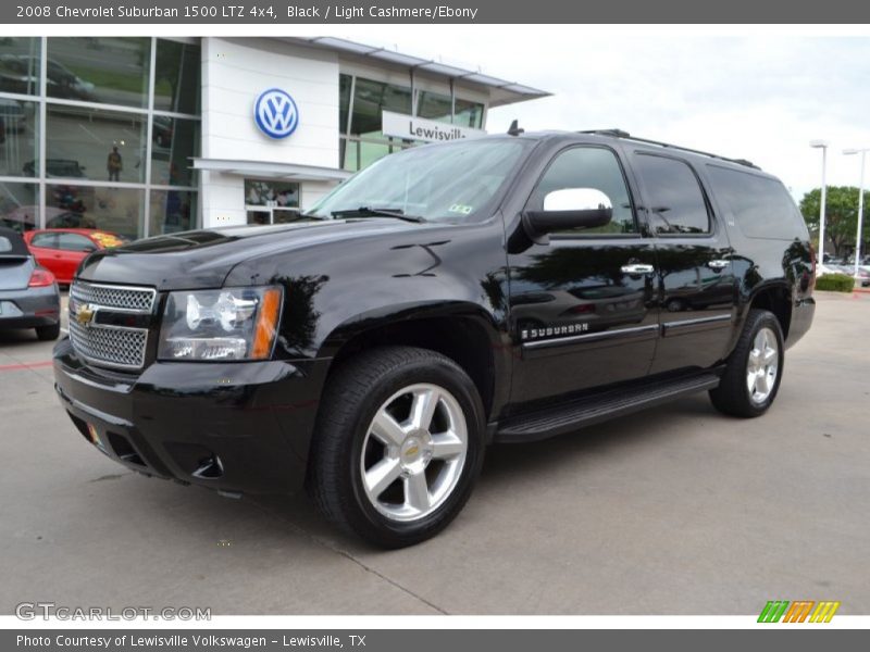 Black / Light Cashmere/Ebony 2008 Chevrolet Suburban 1500 LTZ 4x4