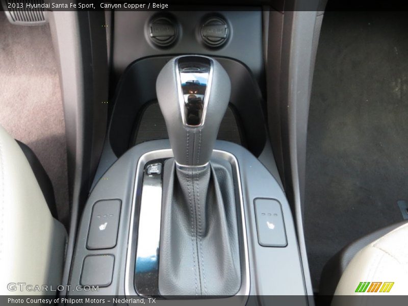Canyon Copper / Beige 2013 Hyundai Santa Fe Sport