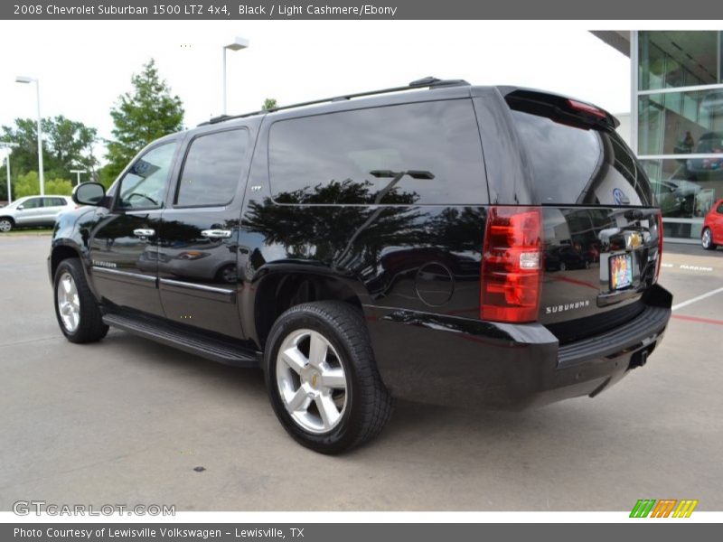 Black / Light Cashmere/Ebony 2008 Chevrolet Suburban 1500 LTZ 4x4