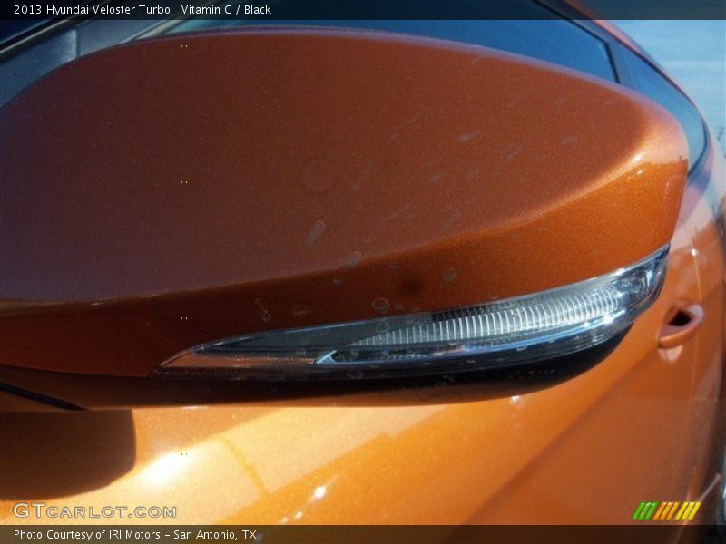 Vitamin C / Black 2013 Hyundai Veloster Turbo