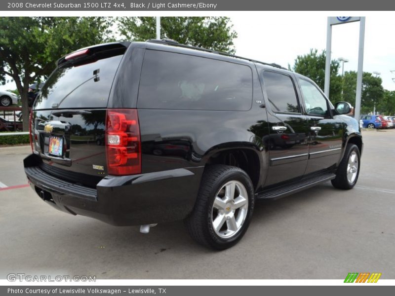 Black / Light Cashmere/Ebony 2008 Chevrolet Suburban 1500 LTZ 4x4