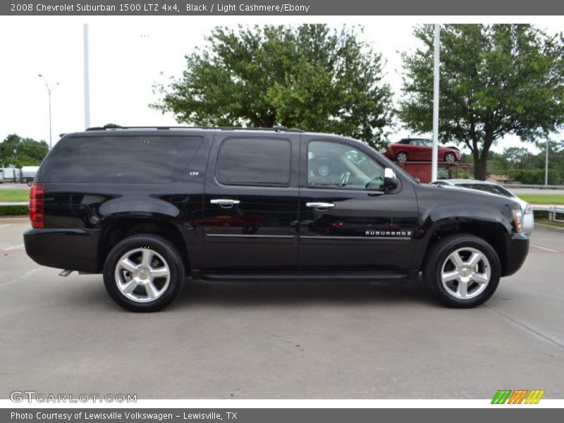 Black / Light Cashmere/Ebony 2008 Chevrolet Suburban 1500 LTZ 4x4