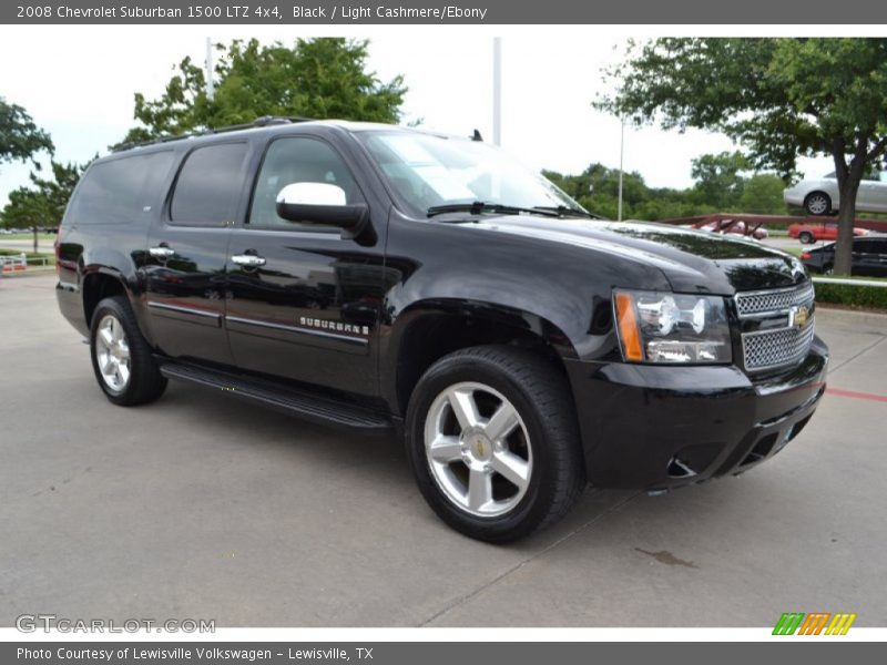 Front 3/4 View of 2008 Suburban 1500 LTZ 4x4