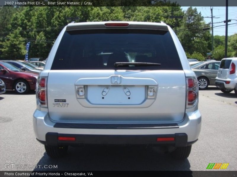 Billet Silver Metallic / Gray 2007 Honda Pilot EX-L