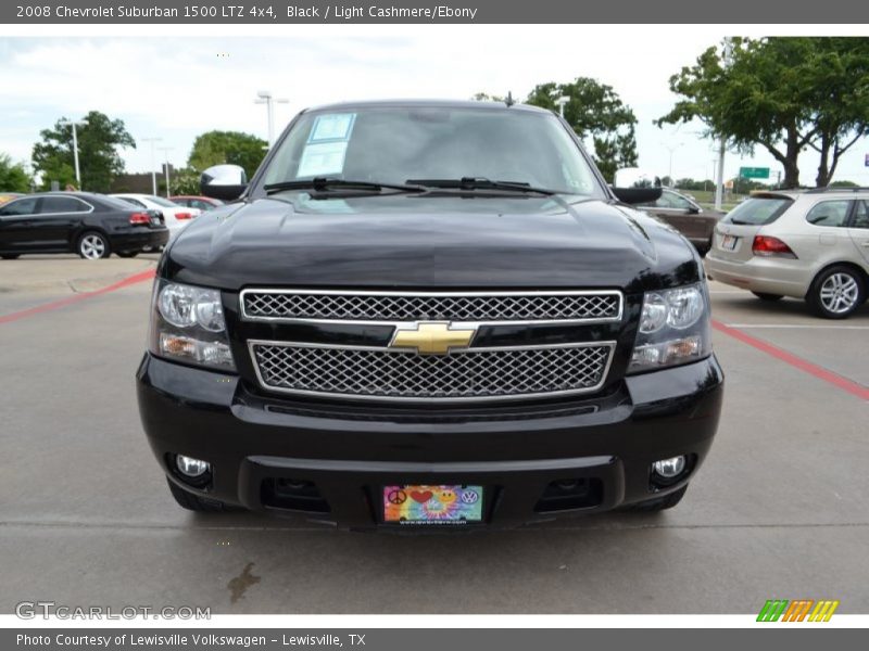 Black / Light Cashmere/Ebony 2008 Chevrolet Suburban 1500 LTZ 4x4