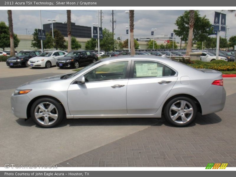 Silver Moon / Graystone 2013 Acura TSX Technology