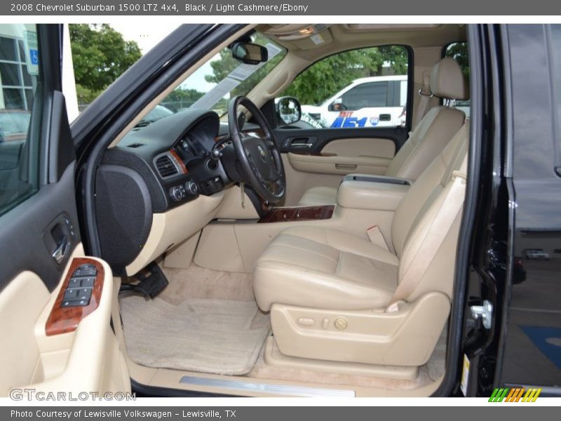 Black / Light Cashmere/Ebony 2008 Chevrolet Suburban 1500 LTZ 4x4