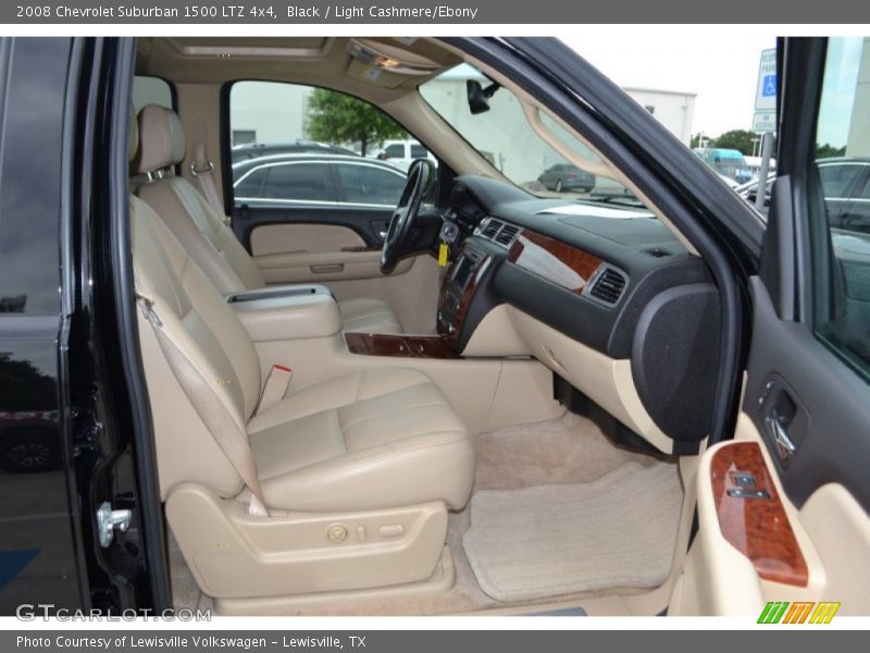 Black / Light Cashmere/Ebony 2008 Chevrolet Suburban 1500 LTZ 4x4