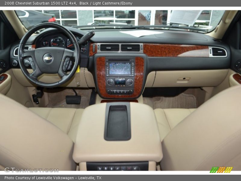 Black / Light Cashmere/Ebony 2008 Chevrolet Suburban 1500 LTZ 4x4
