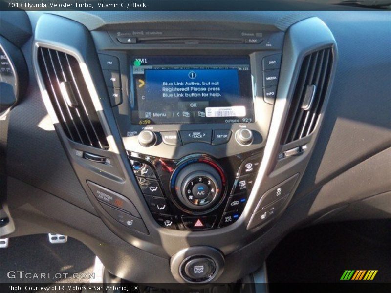 Vitamin C / Black 2013 Hyundai Veloster Turbo