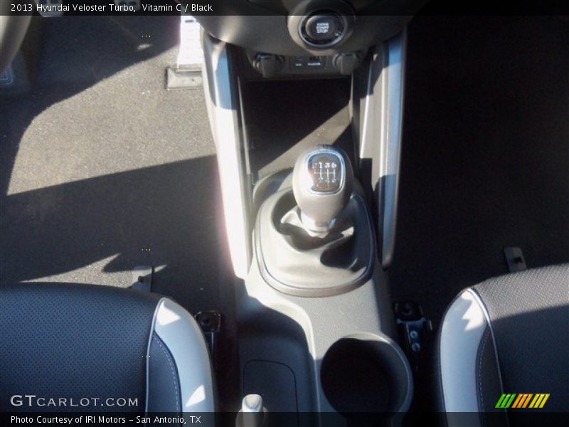 Vitamin C / Black 2013 Hyundai Veloster Turbo