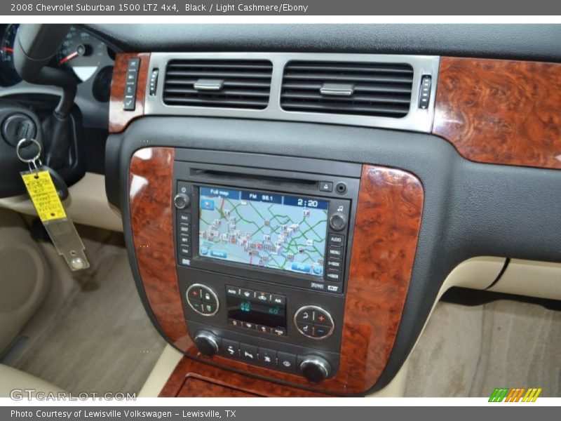 Black / Light Cashmere/Ebony 2008 Chevrolet Suburban 1500 LTZ 4x4