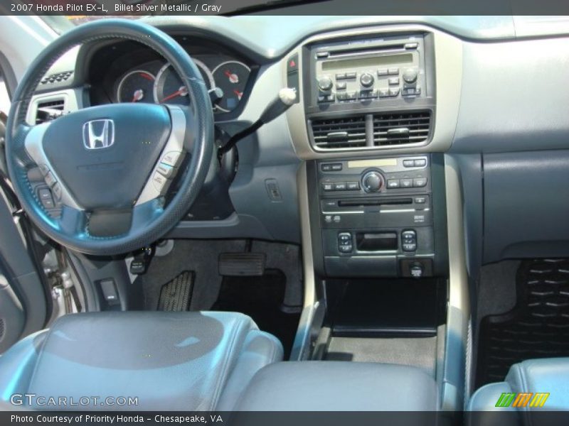 Billet Silver Metallic / Gray 2007 Honda Pilot EX-L