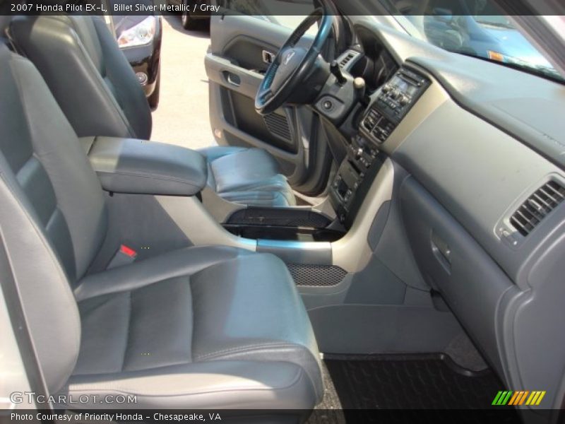 Billet Silver Metallic / Gray 2007 Honda Pilot EX-L