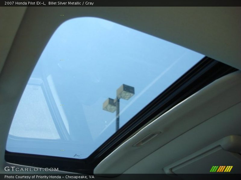 Billet Silver Metallic / Gray 2007 Honda Pilot EX-L