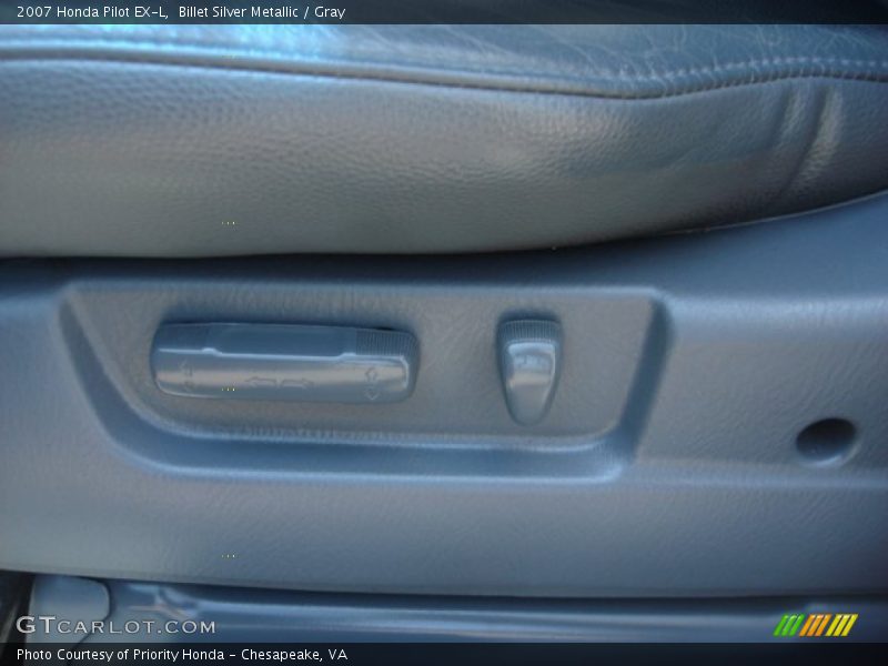 Billet Silver Metallic / Gray 2007 Honda Pilot EX-L