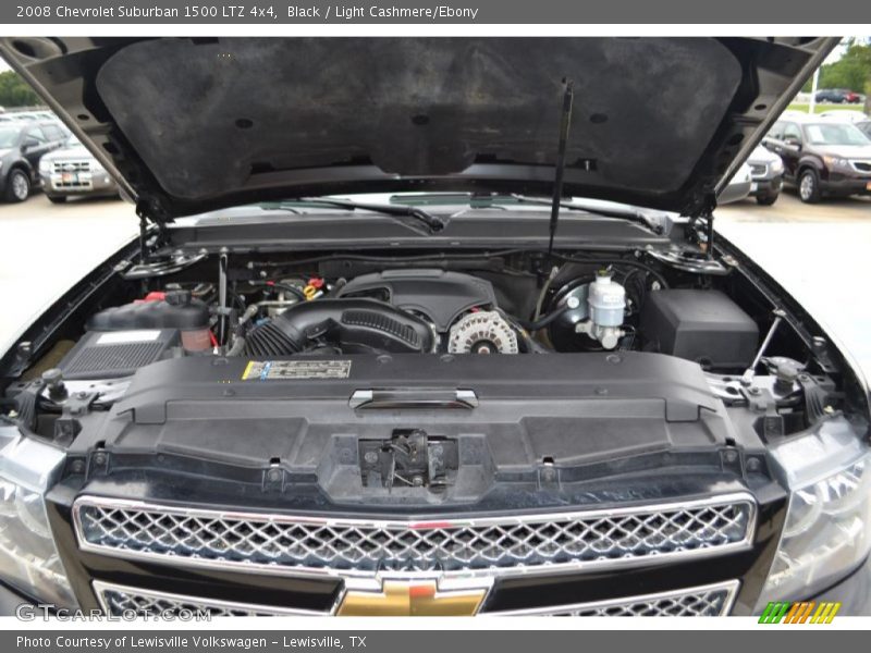Black / Light Cashmere/Ebony 2008 Chevrolet Suburban 1500 LTZ 4x4
