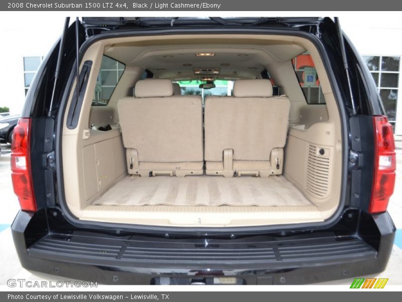 Black / Light Cashmere/Ebony 2008 Chevrolet Suburban 1500 LTZ 4x4