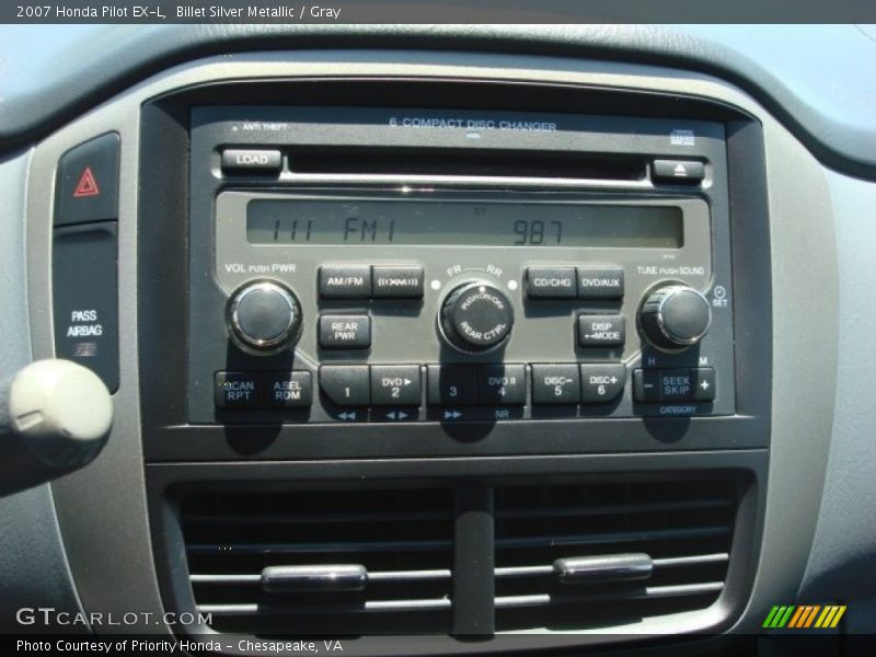 Billet Silver Metallic / Gray 2007 Honda Pilot EX-L