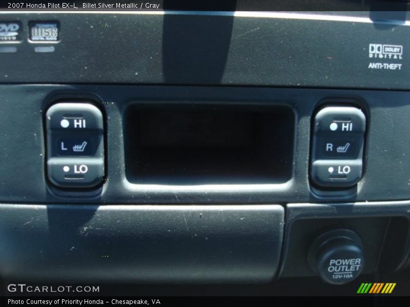 Billet Silver Metallic / Gray 2007 Honda Pilot EX-L