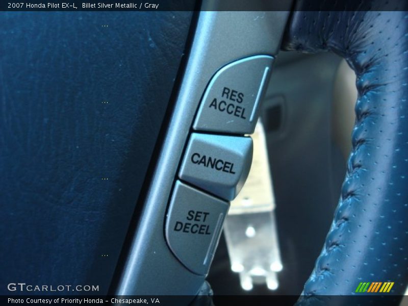 Billet Silver Metallic / Gray 2007 Honda Pilot EX-L