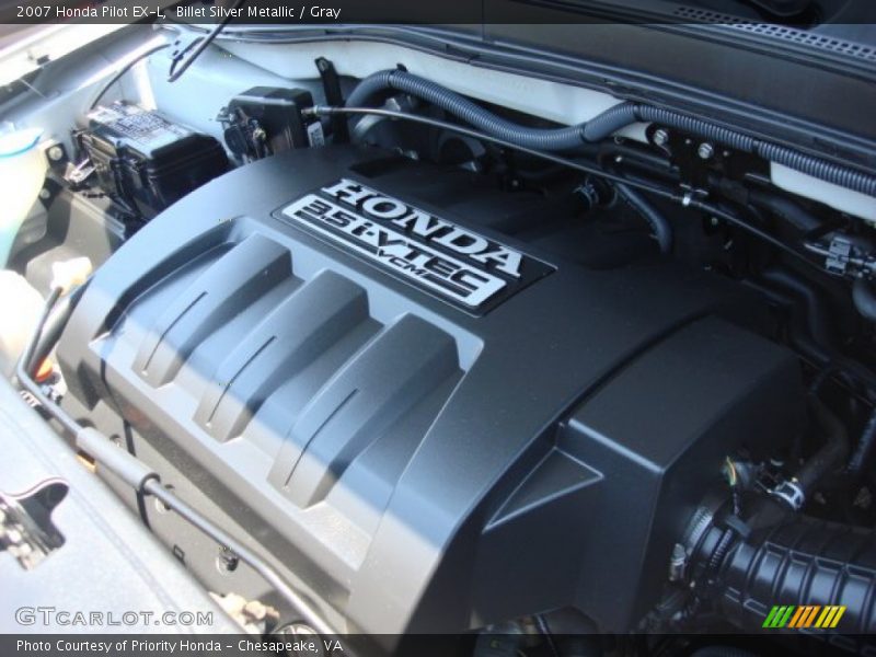 Billet Silver Metallic / Gray 2007 Honda Pilot EX-L