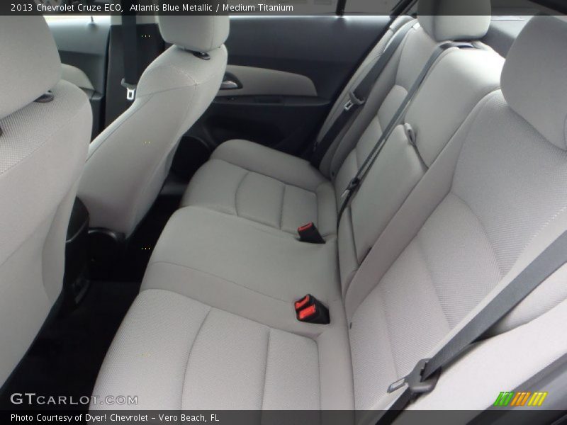 Atlantis Blue Metallic / Medium Titanium 2013 Chevrolet Cruze ECO