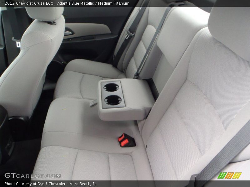 Atlantis Blue Metallic / Medium Titanium 2013 Chevrolet Cruze ECO