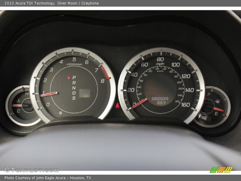 Silver Moon / Graystone 2013 Acura TSX Technology