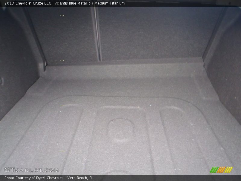 Atlantis Blue Metallic / Medium Titanium 2013 Chevrolet Cruze ECO