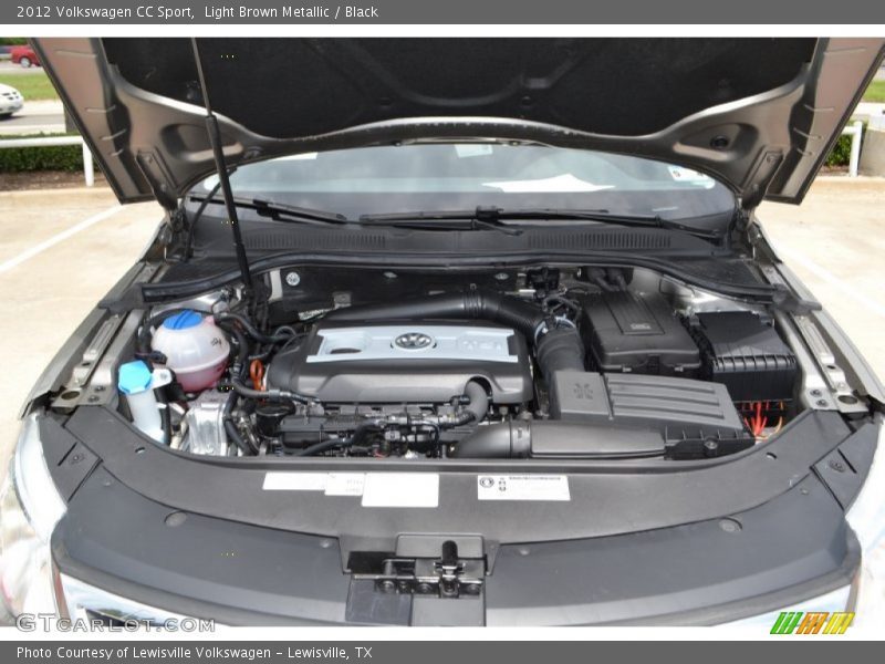 Light Brown Metallic / Black 2012 Volkswagen CC Sport