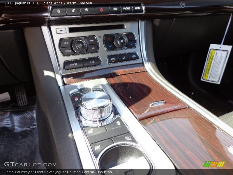 Polaris White / Warm Charcoal 2013 Jaguar XF 3.0