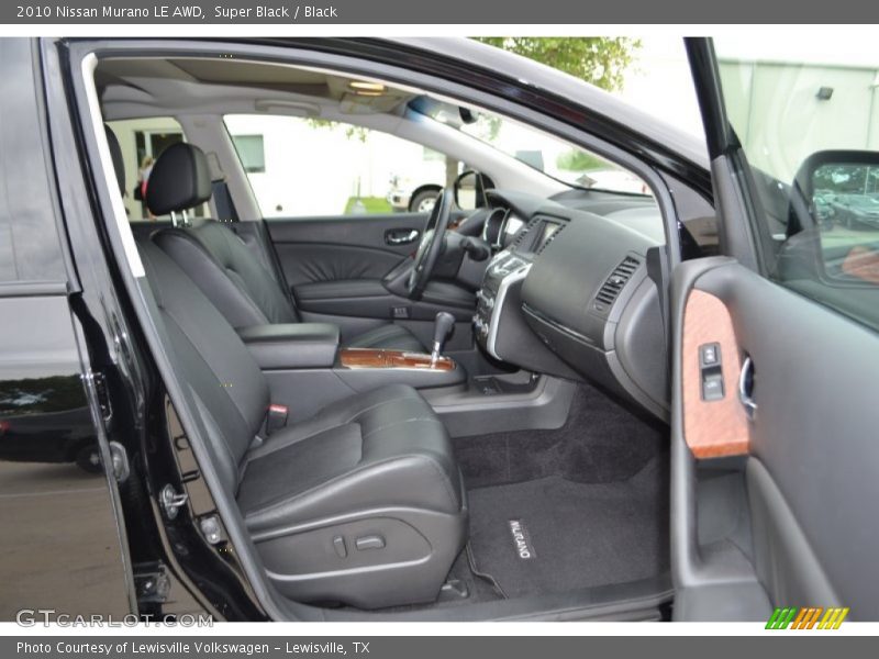 Super Black / Black 2010 Nissan Murano LE AWD