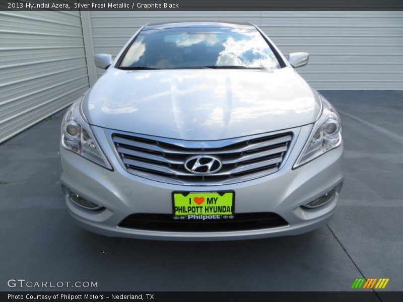 Silver Frost Metallic / Graphite Black 2013 Hyundai Azera