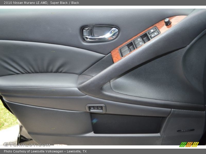 Super Black / Black 2010 Nissan Murano LE AWD