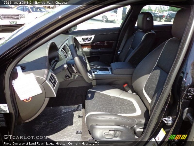 Ebony / Warm Charcoal 2013 Jaguar XF 3.0