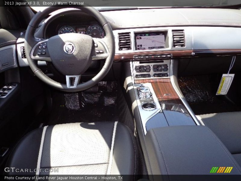 Ebony / Warm Charcoal 2013 Jaguar XF 3.0