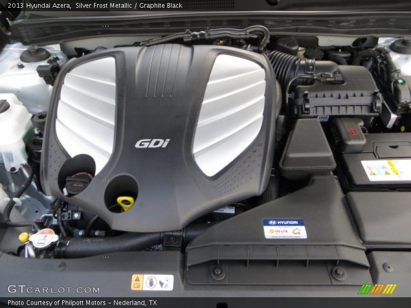 Silver Frost Metallic / Graphite Black 2013 Hyundai Azera