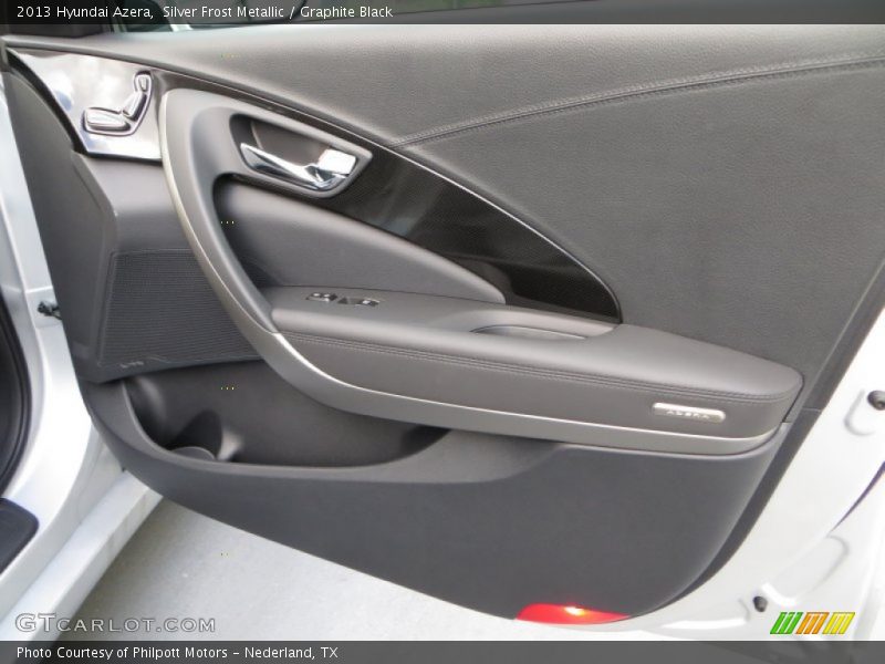 Silver Frost Metallic / Graphite Black 2013 Hyundai Azera