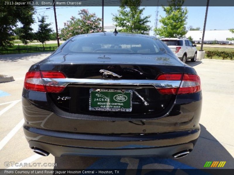 Ebony / Warm Charcoal 2013 Jaguar XF 3.0