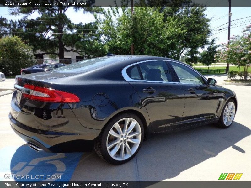 Ebony / Warm Charcoal 2013 Jaguar XF 3.0